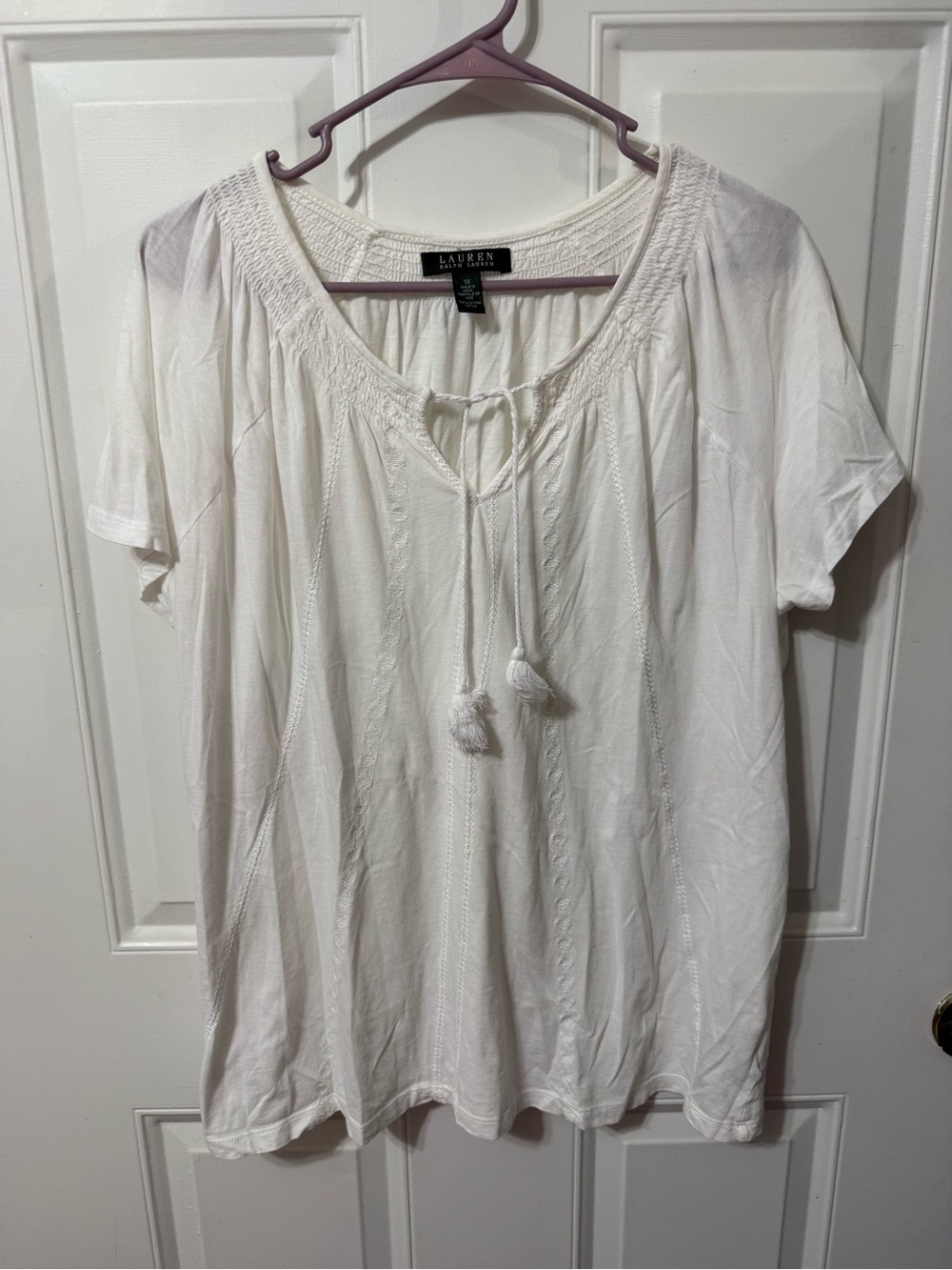 Ralph Lauren White top